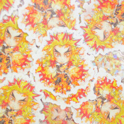 Kyojuro Rengoku (Flame Hashira) Sticker (3")