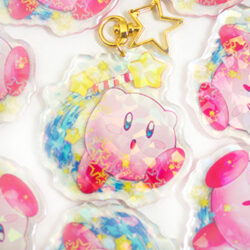 Star Kirby (Star Rod) Charm (2.5")