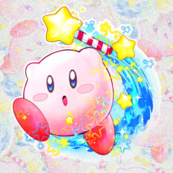 Star Kirby (Star Rod) Sticker (3")