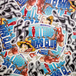 5.5 BIRTHDAY BOYS CLUB (Luffy) Sticker (6.75")