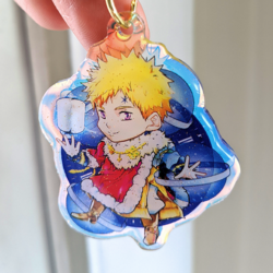 Julius Novachrono (Magic Emperor/Wizard King) Charm (2.5")