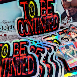 【ONEPIECE】 TO BE CONTINUED – Sticker (Extra-Large)