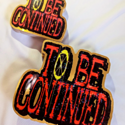 【ONEPIECE】 TO BE CONTINUED – Sticker (Small-Medium)
