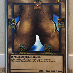ASS-CHEEKS OF THE FORBIDDEN ONE 【EXODIA】 – Print